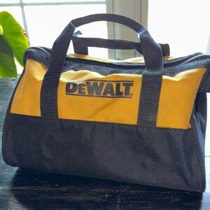 DeWalt Black and Yellow Duffel Bag